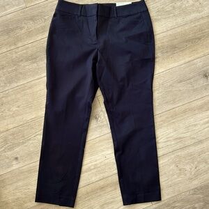 Loft women’s skinny ankle curvy black pants